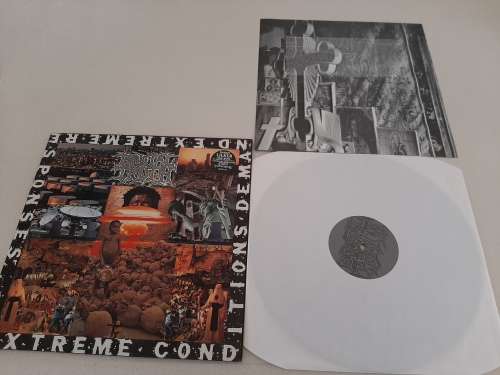 Brutal Truth - Extreme Conditions LP Grindcore Anthrax Nuclear Assault Earache